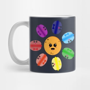 Macarons rainbows Mug